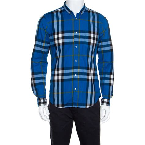 long sleeve burberry t shirt mens|men's burberry button down shirt.